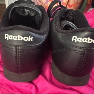 Reebok Classic Black Athletic Shoes